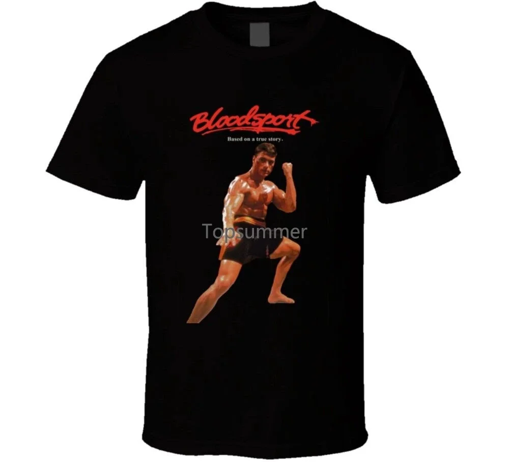 Bloodsport Van Dami Retro Fighting Movie T Shirt