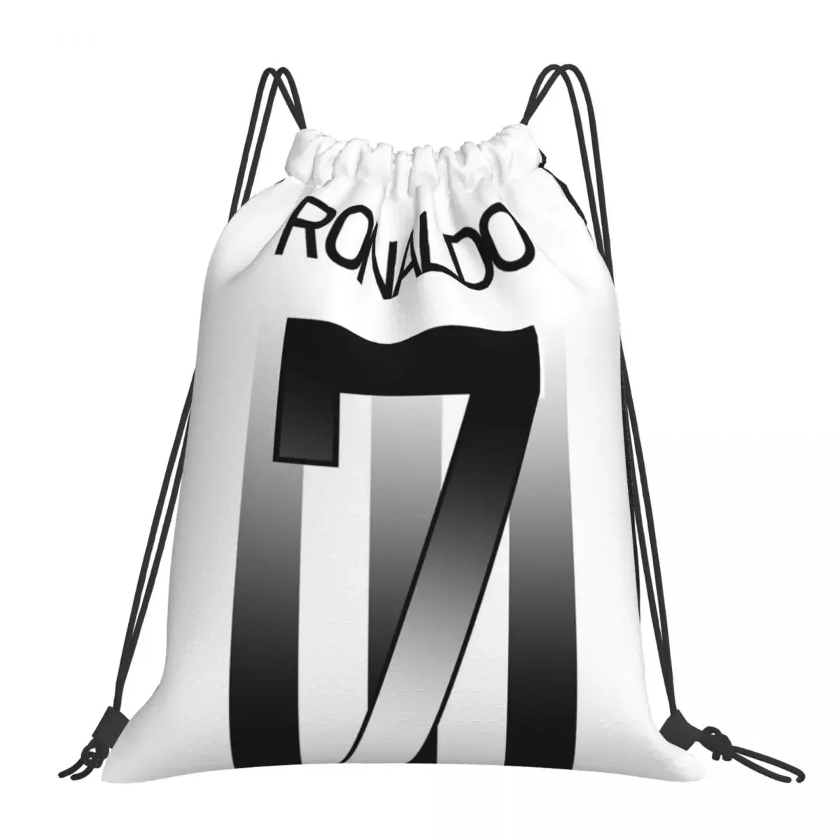 Ronaldo Football Number 7 Zaini Moda Borse Con Coulisse Coulisse Bundle Pocket Articoli Vari Borsa Bookbag Per Uomo Donna Scuola