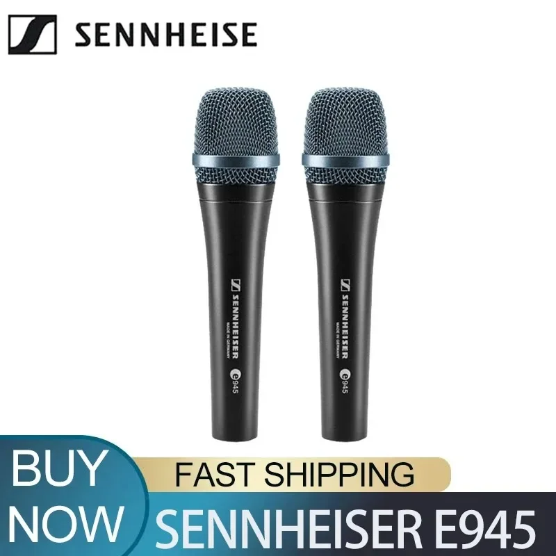 Originale Sennheiser E945 Microfono Cuore Microfono Dinamico Stage Singing Microfono Studio Microfoni Cablati Professionali