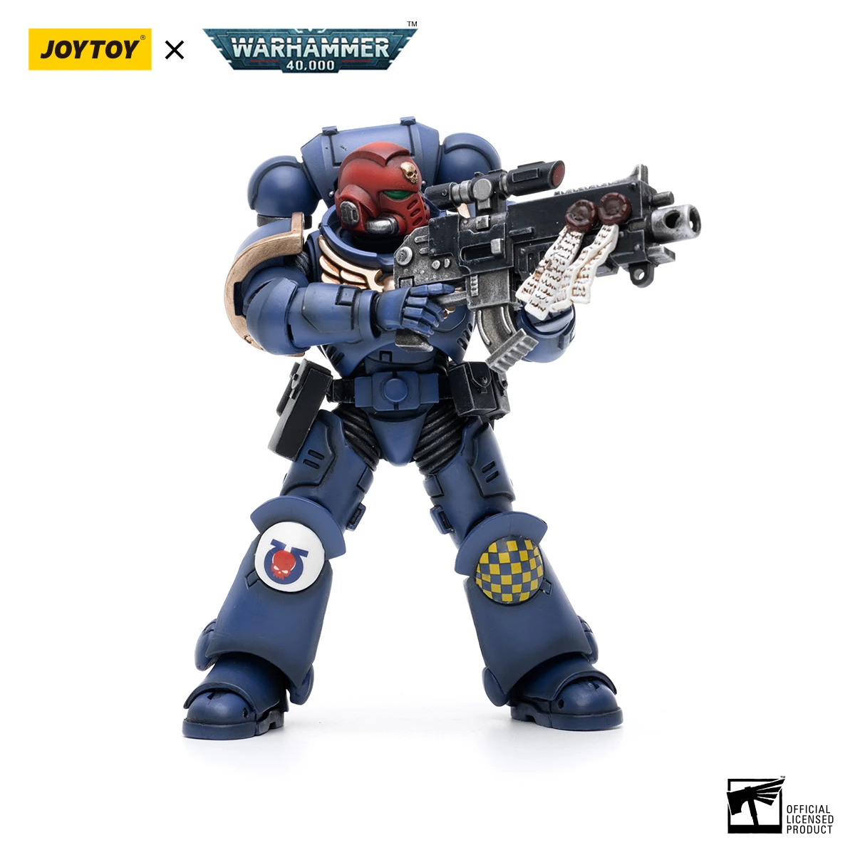 [Pre-Ordine] Joytoy 1/18 Action Figure Warhammer 40K Ultramarines Heroes Of The Chapter Brother Veteran Marker Castor Model