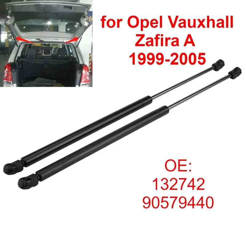2 Pz Portellone Molla A Gas Puntoni Boot Shock Lifter 90579440 Per Vauxhall Opel Zafira A Mk1 1998-2005