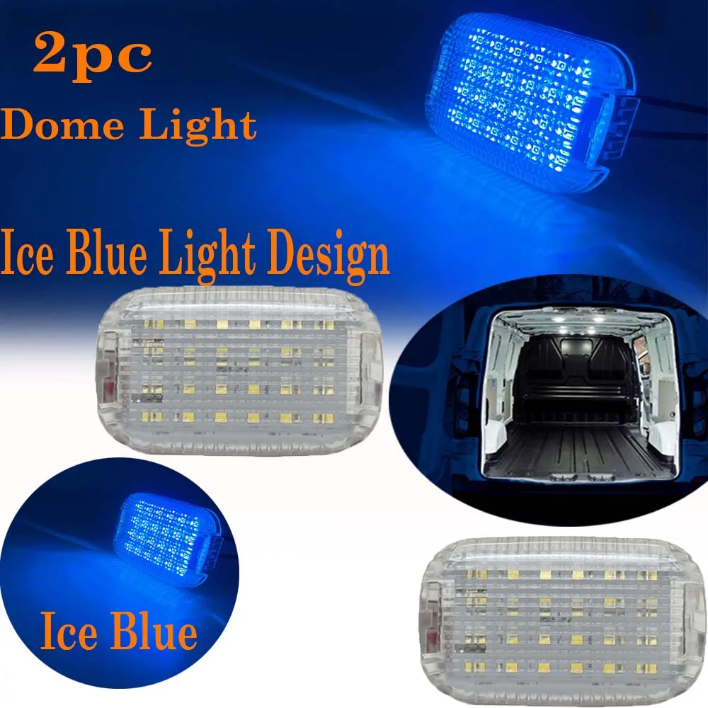 Canbus Ice Blue 2023 Transit 250 350 Hd Cargo Light Led Interior Dome Light Per Ford Transit Connect 2016 Ford Cargo Transit Van