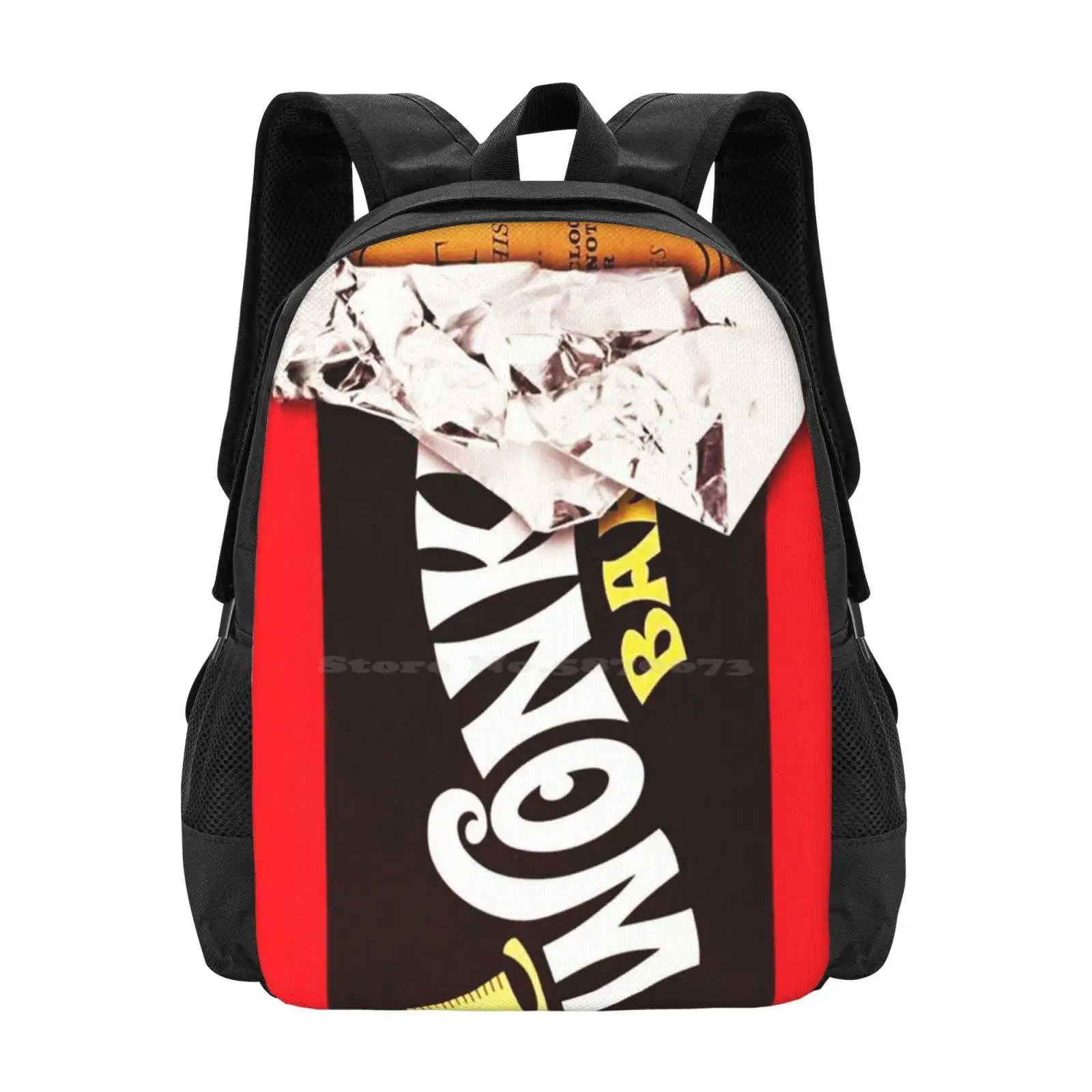 Wonka Bar Zaino Per Biglietti Dorati Per Borsa Da Viaggio Per Laptop Da Scuola Per Studenti Wonka Bar Golden Ticket Candy