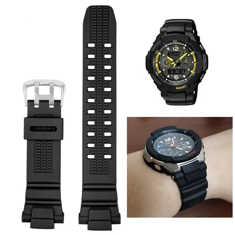 Per Casio G-Shock Cinturino Per Cinturino Gw-3000B 3500B 2500B 2000G-1500 Cinturino Impermeabile In Gomma Siliconica Cinturini Per Sport All'Aria Aper