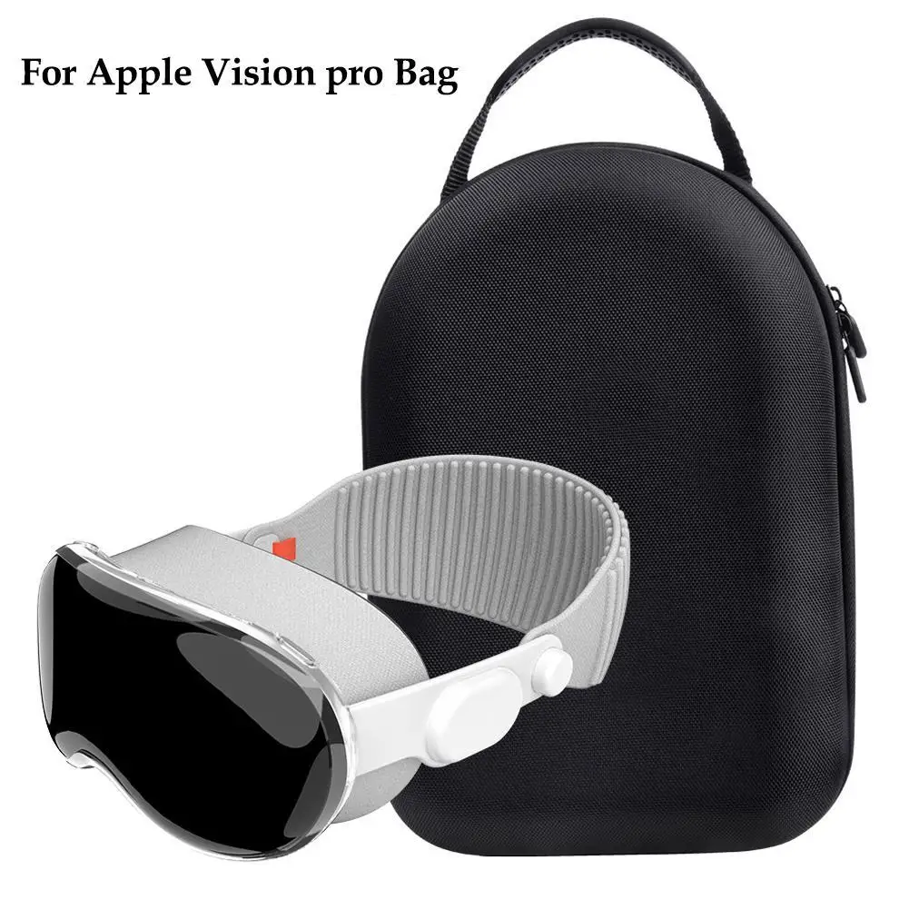 Custodia Rigida Per Apple Vision Pro Fabric Eva Storage Bag Vr Gaming Headset Custodia Da Viaggio Protezione Portatile Impermeabile
