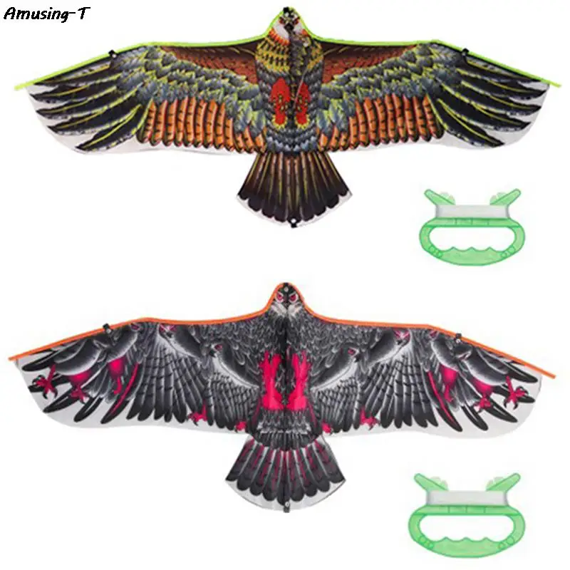 Aquilone Aquila Da 1.1M Con Linea Di Aquiloni Da 30 Metri Grande Aquila Aquiloni Per Uccelli Volanti Regalo Per Bambini Viaggi In Famiglia Giardino Sp