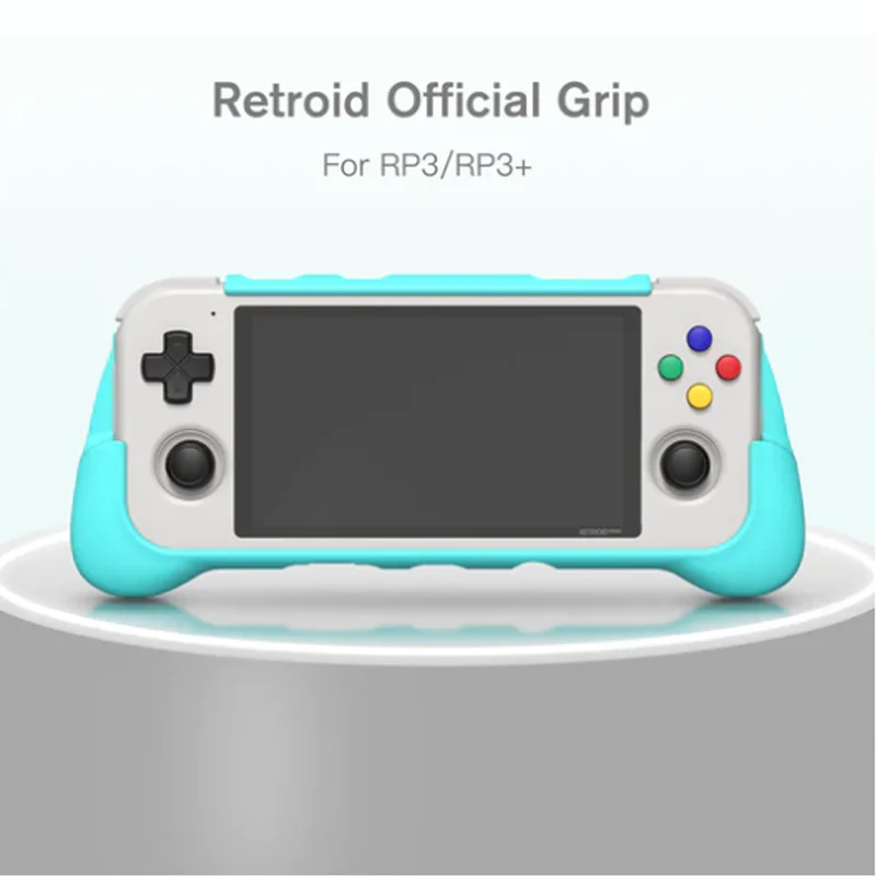 Nuovo Retroid Pocket 3 + 3 Plus Grip Protect Tpu Shell Case Tre Colori Retroid Officail Grip Per Rp3/Rp3 + Supporto Per Console