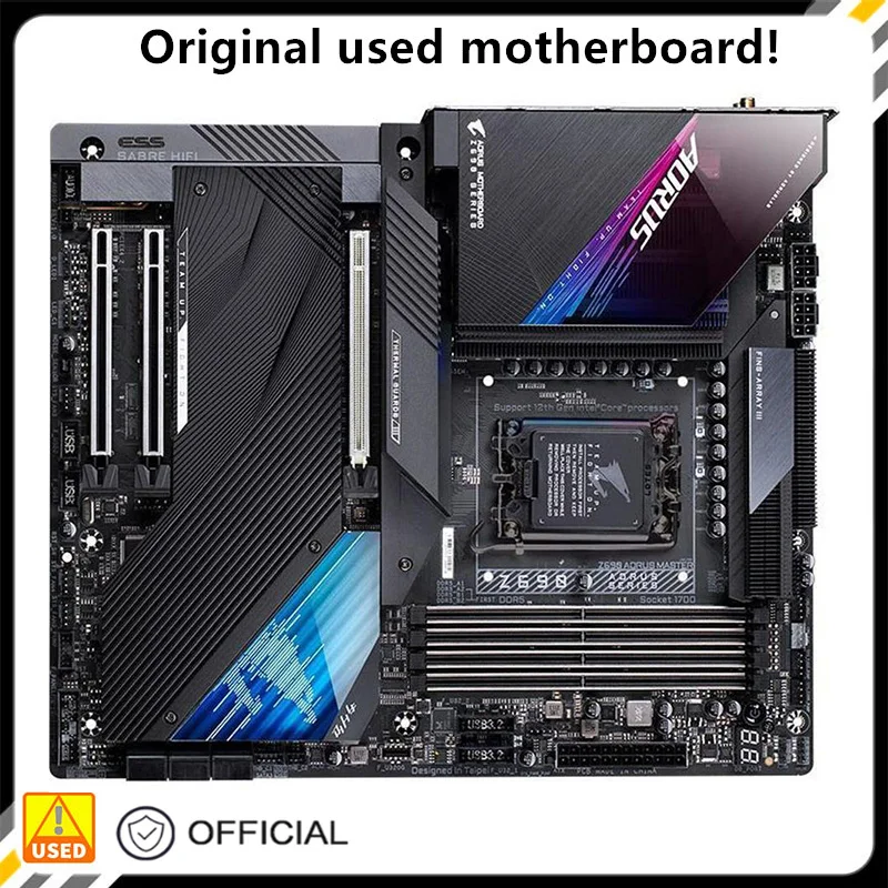 Per Z690 Aorus Master Motherboard Lga 1700 Per Intel Z690 Ddr5 3.0 M.2 Nvme Scheda Madre Desktop Originale Scheda Madre Usata