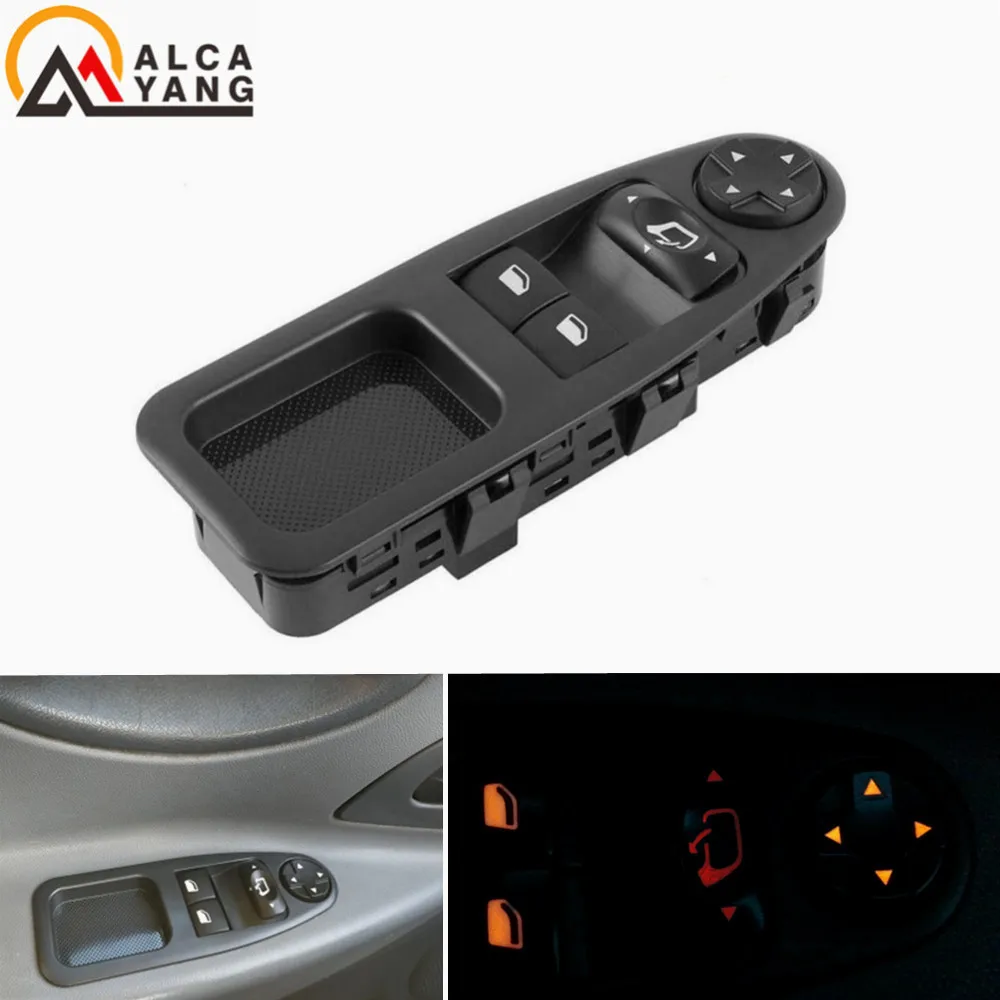 6554.Zj Per Scudo Citroen Jumpy Citroen Dispatch Peugeot Expert Master 2007 - 2016 Pulsante Di Controllo Dell'Interruttore Dell'Alzacristallo Elettric