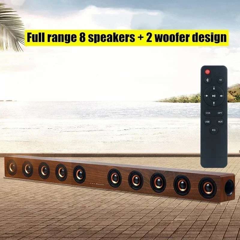 40W Home Theater Altoparlante Bluetooth Echo Wall Sound Blaster Built-In Dsp Chip Tv Computer Soundbar Subwoofer Stereo Music Center