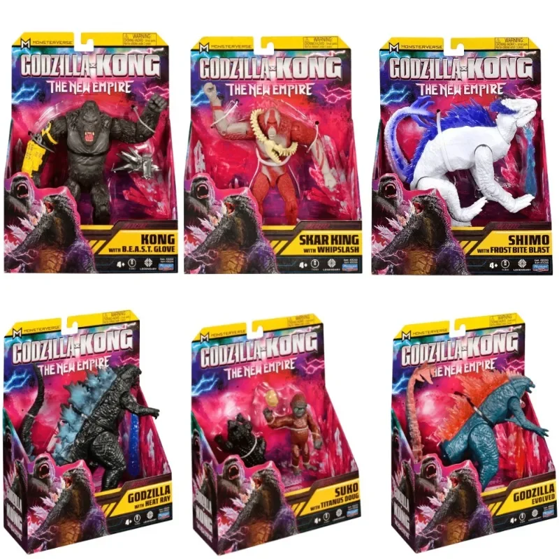 Genuine Empire Godzilla Model Vs Kong Giunti Mobili Action Figure Skar King Shimo Titanus Notebook Model Toys Raccogli Ornamenti