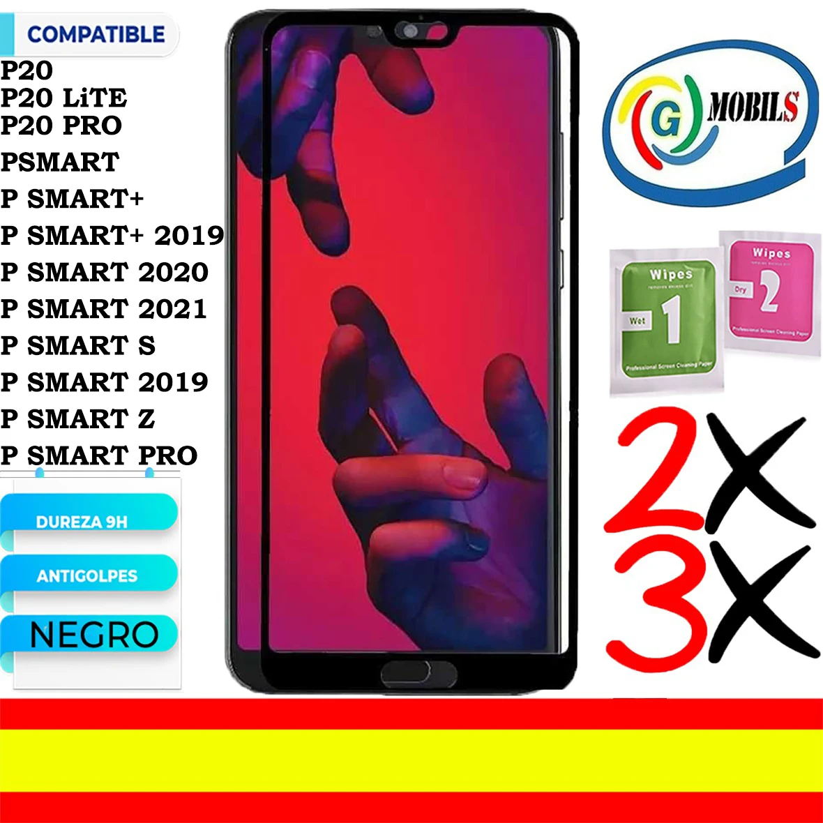 Huawei P20, P20 Lite, P20 Pro, P Smart Z, P Smart Plus 2019, P Smart S, P Smart 2021, P Smart 2020, P Smart 2019, P Smart Plus 2018, P Smart Pro, Gmob