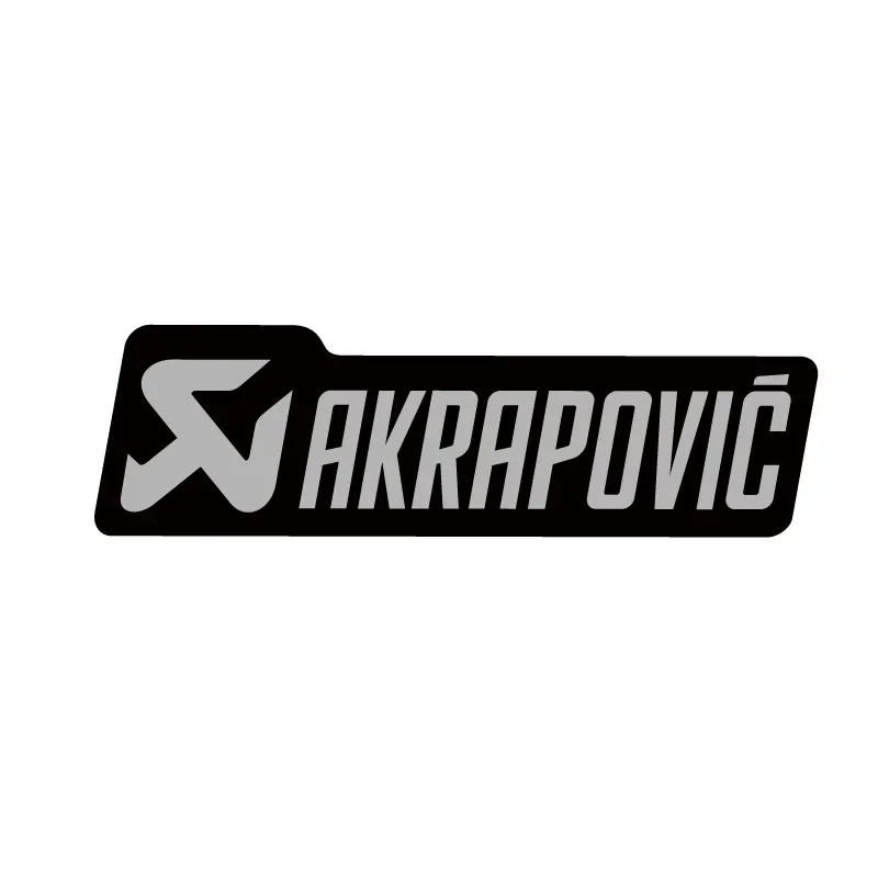 Stack Stack Sticker Di Scarico Per Adesivi Moto Epossidici Akrapovic Per Akrapovic Logo Decalcomanie Impermeabili Accessori Adesivo Di Scarico