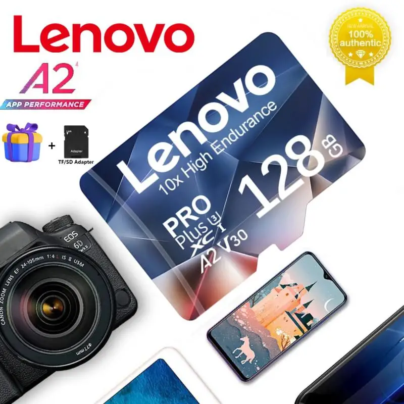 Originale Lenovo Sd 1Tb Micro Tf Sd Card 256Gb 512Gb Sd Memary Card 128Gb Tf Sd Flash Card Per Computer/Fotocamera Dropshipping 2024