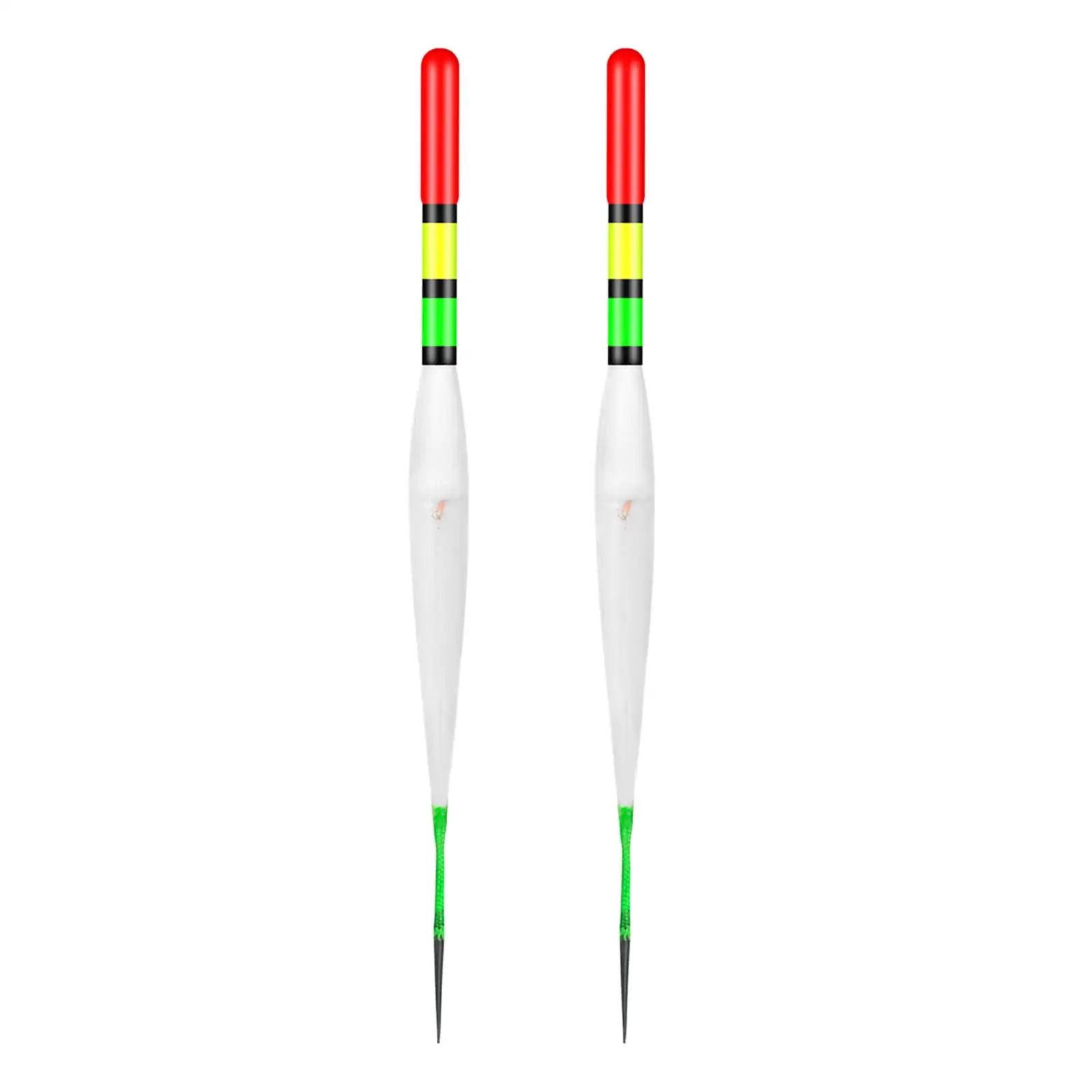 2X Night Fishing Led Galleggianti Galleggianti Illuminati Notturni Galleggiante Luminoso Nottilucente