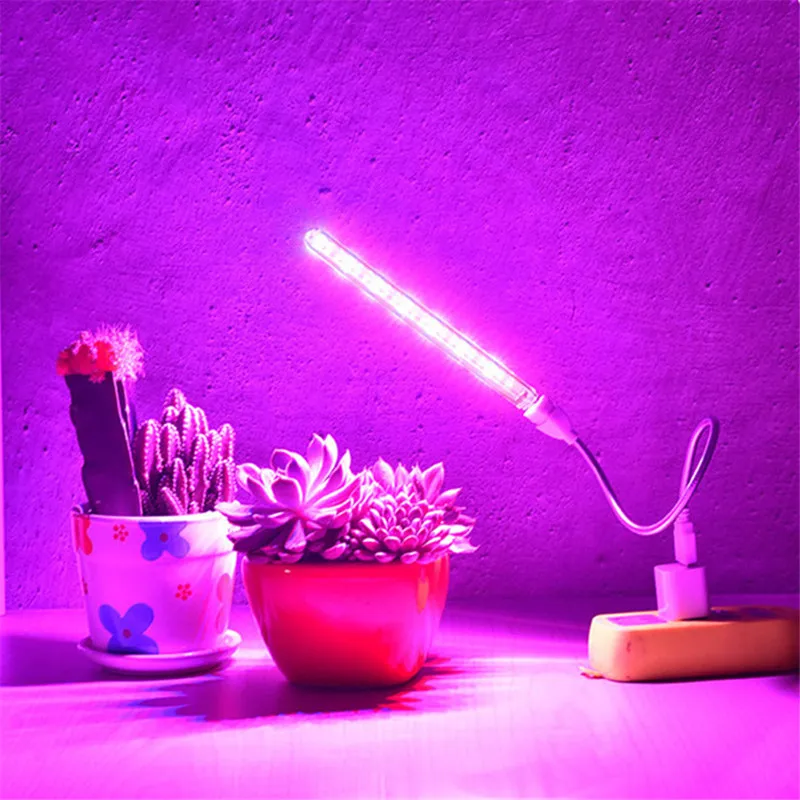 Led Full Spectrum Plant Lamp Usb Grow Light Flessibile Led Growth Light Phyto Lamp Flower Seedling Illuminazione Idroponica
