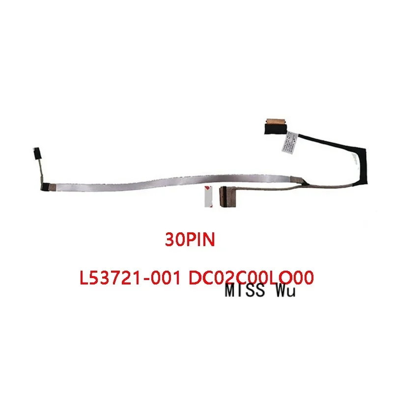 Nuovo Cavo Lcd Per Laptop Originale Per Hp 15S-Dy 15S-Gr 15S-Du 15S-Dw 15-Gg 250 255 Lenn-C139 30Pin L53722-001 Dc02C00Lo00
