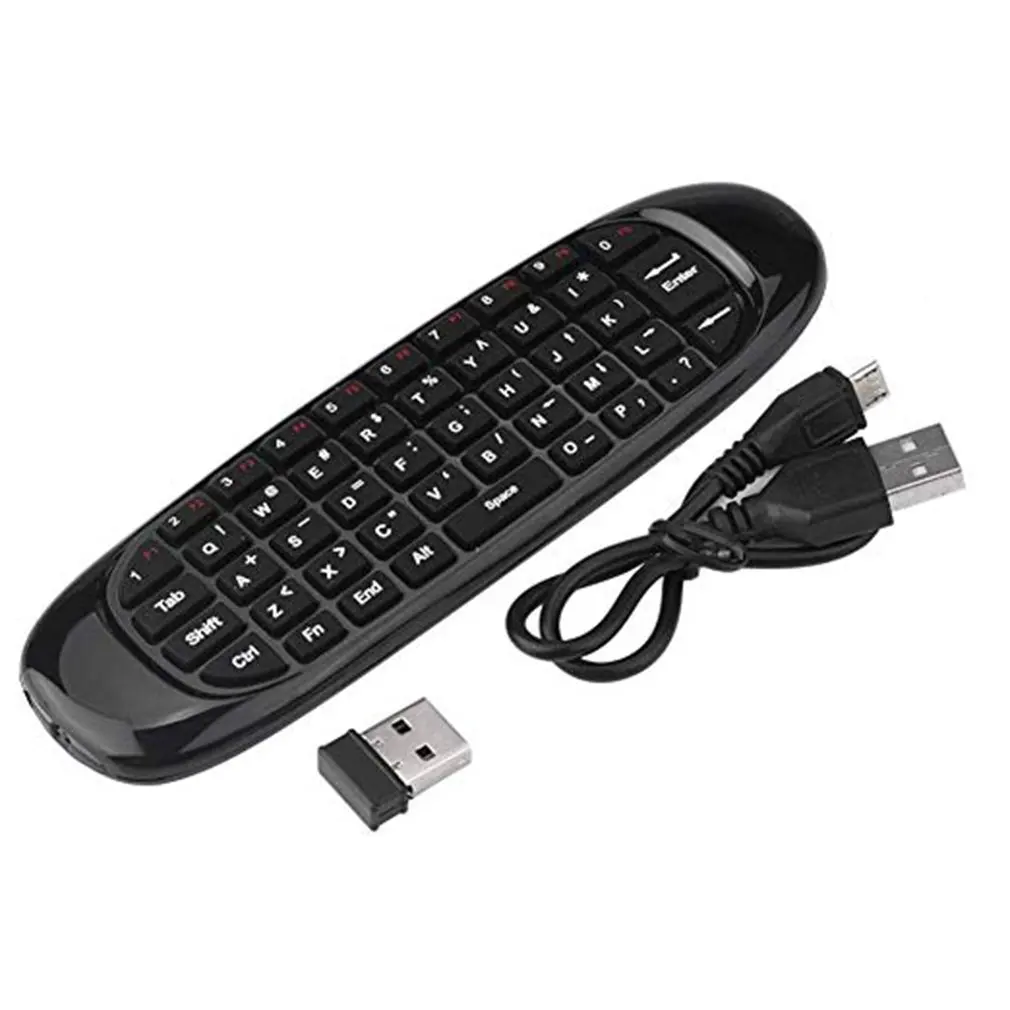 Mini Air Mouse C120 Fly Air Mouse Tastiera Wireless Airmouse Per Android Tv Box/Pc/Tv Smart Tv Portatile Mini