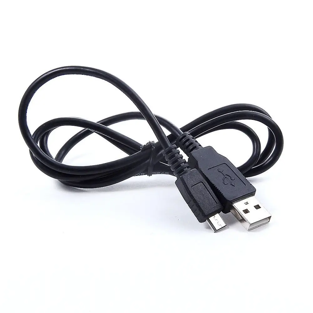 Usb Dc/Pc Charger + Data Sync Cable Cord Piombo Per La Macchina Fotografica Samsung Wb150 F Ex2F Nx1