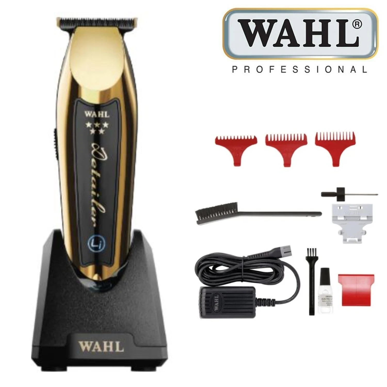 100% Ufficiale Wahl Professional Cordless Detailer Li Gold Per Barbieri E Stilisti Professionali Tagliacapelli Wahl 8171 Gold