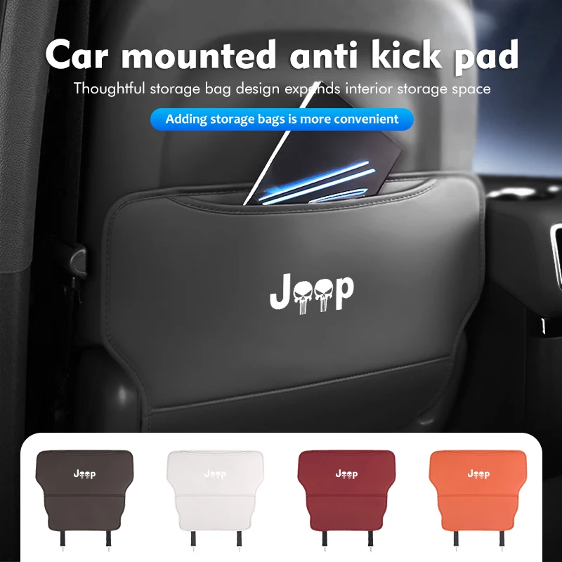 Schienale Auto Anti Kicking Pad Half Pack Accessori Per Sedile Posteriore Per Jeep Cherokee Wrangler Jk Jl Patriot Liberty Commander