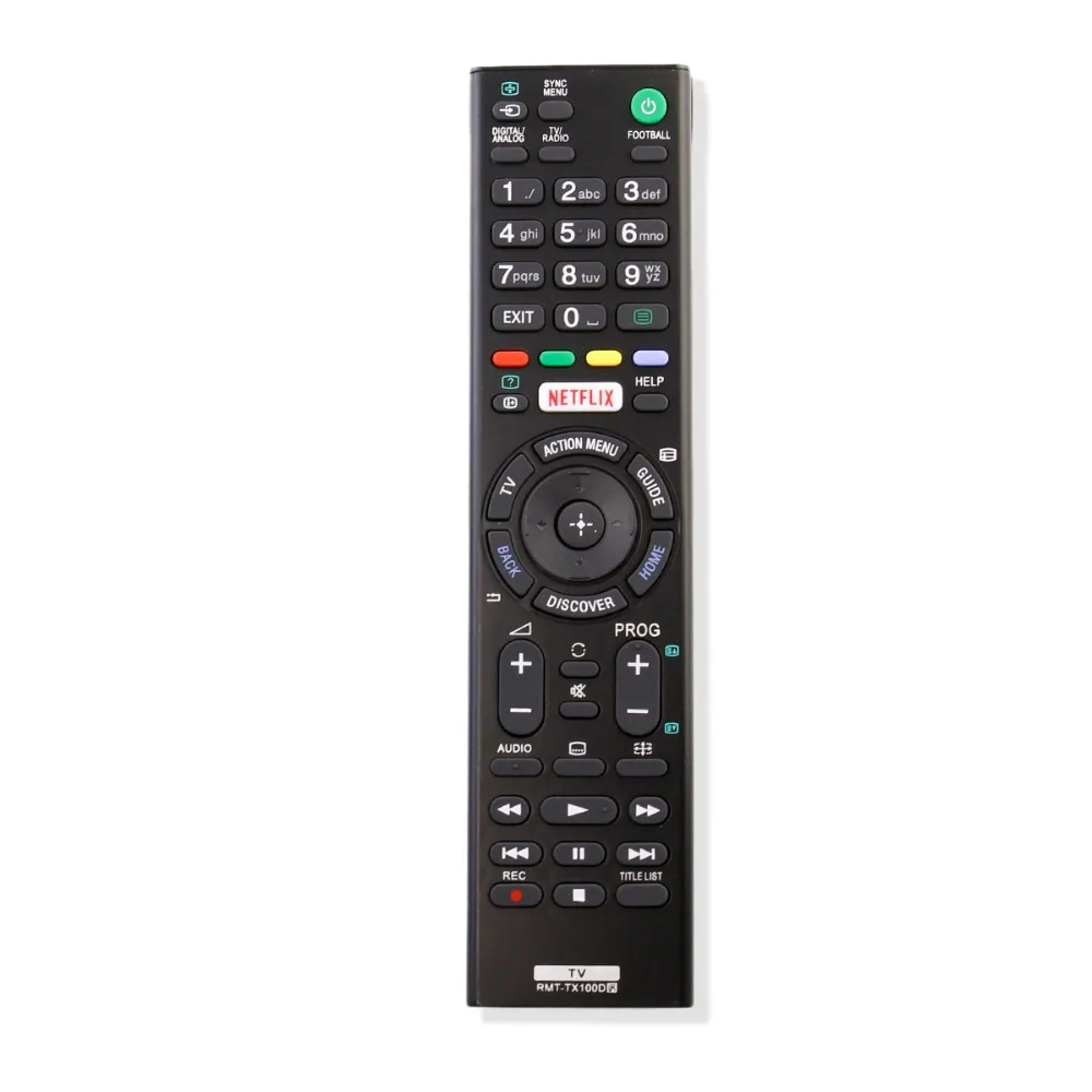 Nuovo Telecomando Tv Rmt-Tx100D Per Sony 4K Hdr Led Tv Muslimmuslimexmuslimah