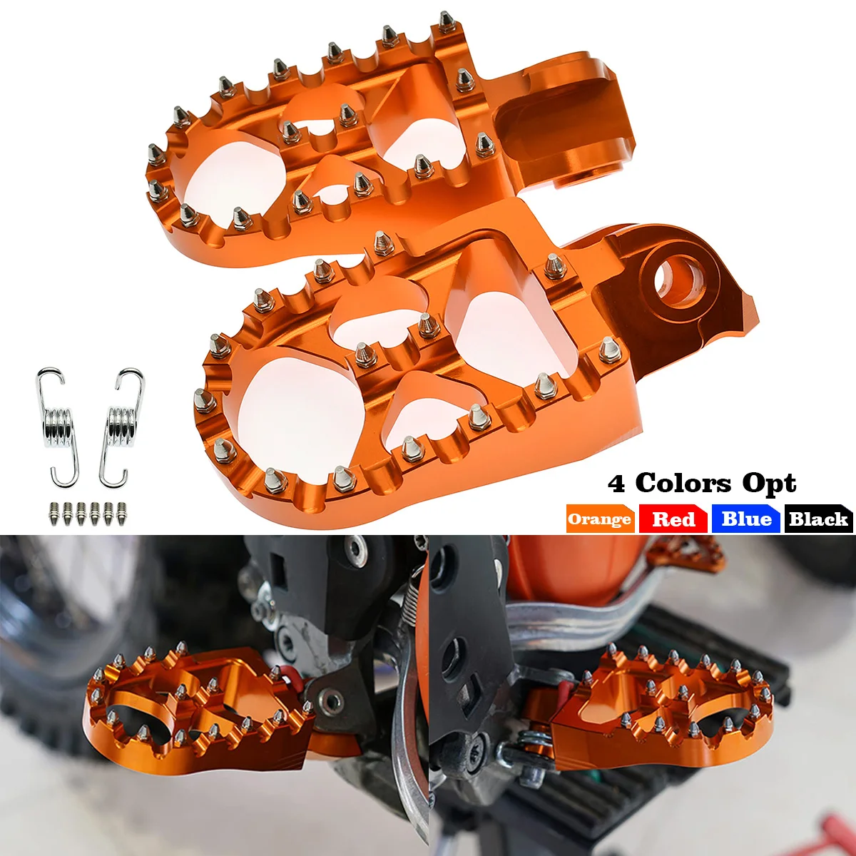 Poggiapiedi Pedane Pedane Poggiapiedi Pedali Per Ktm 690 950 990 1050 1090 1190 1290 Adventure R S T Pedane Exc 250 300 Exc-F 350