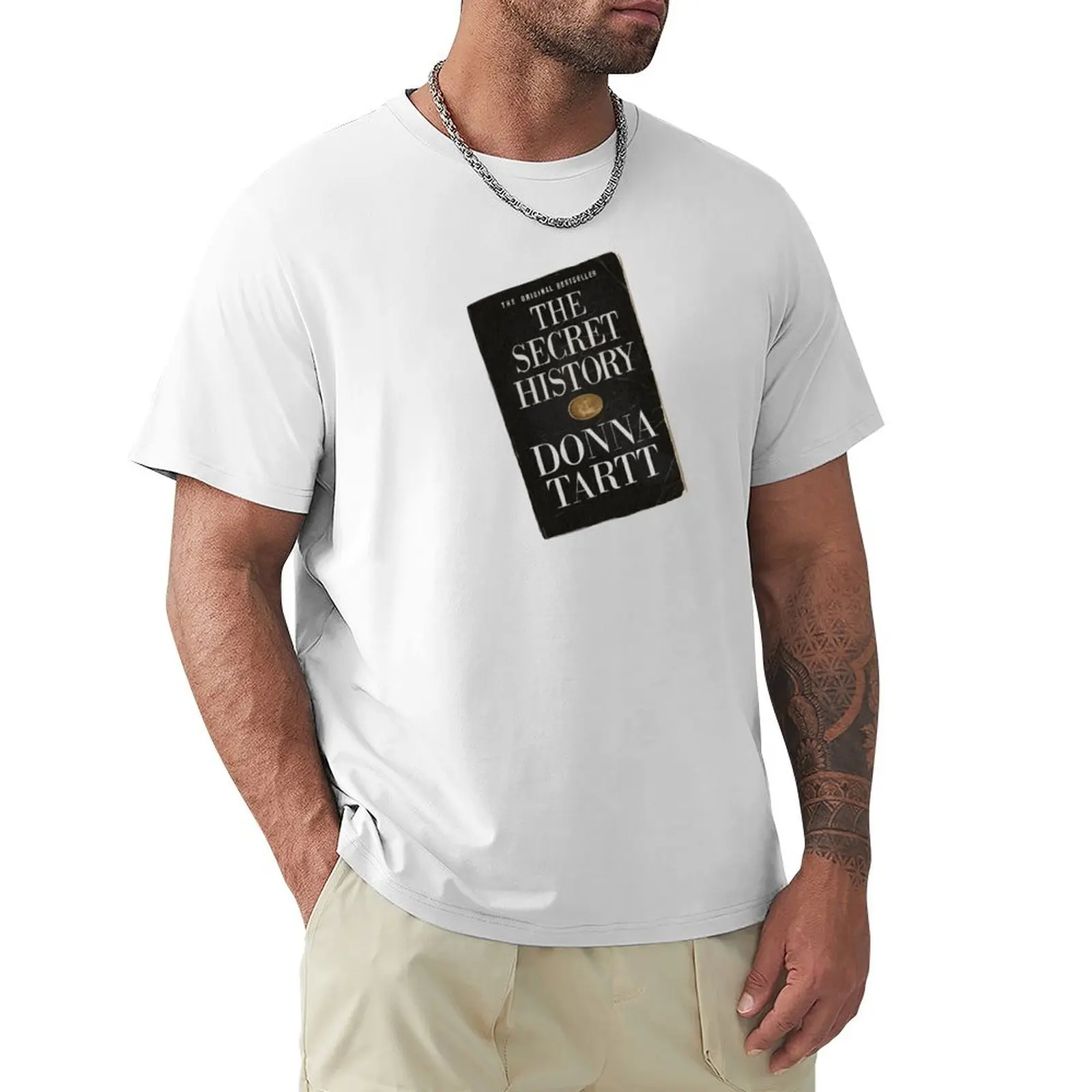 La Storia Segreta Copertina Del Libro Illustrazione T-Shirt Kawaii Vestiti Carino Top Magliette Da Uomo