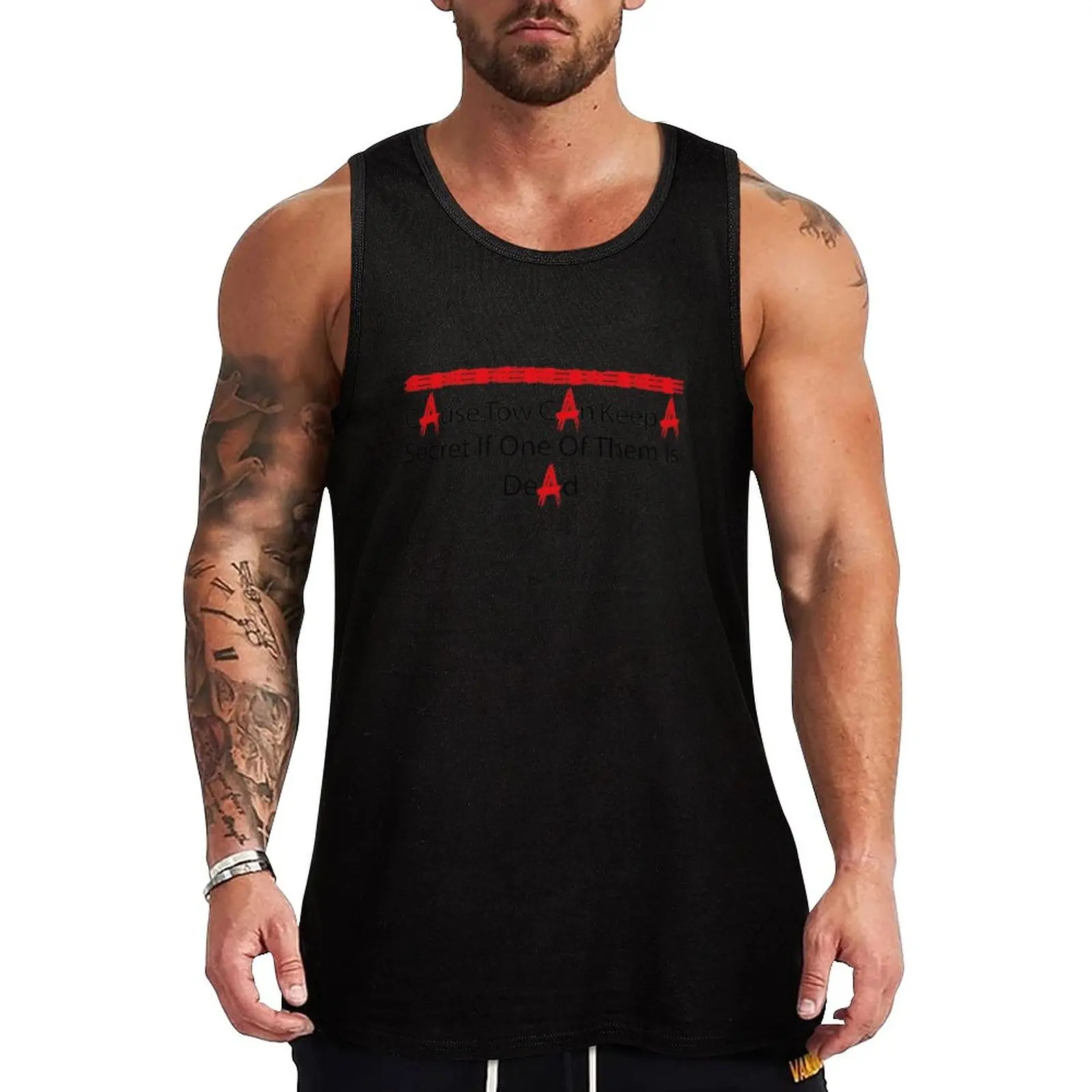 Nuova Causa Due Può Mantenere Un Segreto Canotta Palestra Top Vestiti Sexy Uomo Abbigliamento Uomo