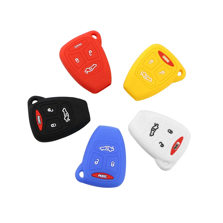 Custodia Per Chiave Auto In Silicone Per Jeep Wrangler Jeep Compass Jeep Liberty Chrysler 300 Pt Cruiser Sebring Dodge Caliber Nitro