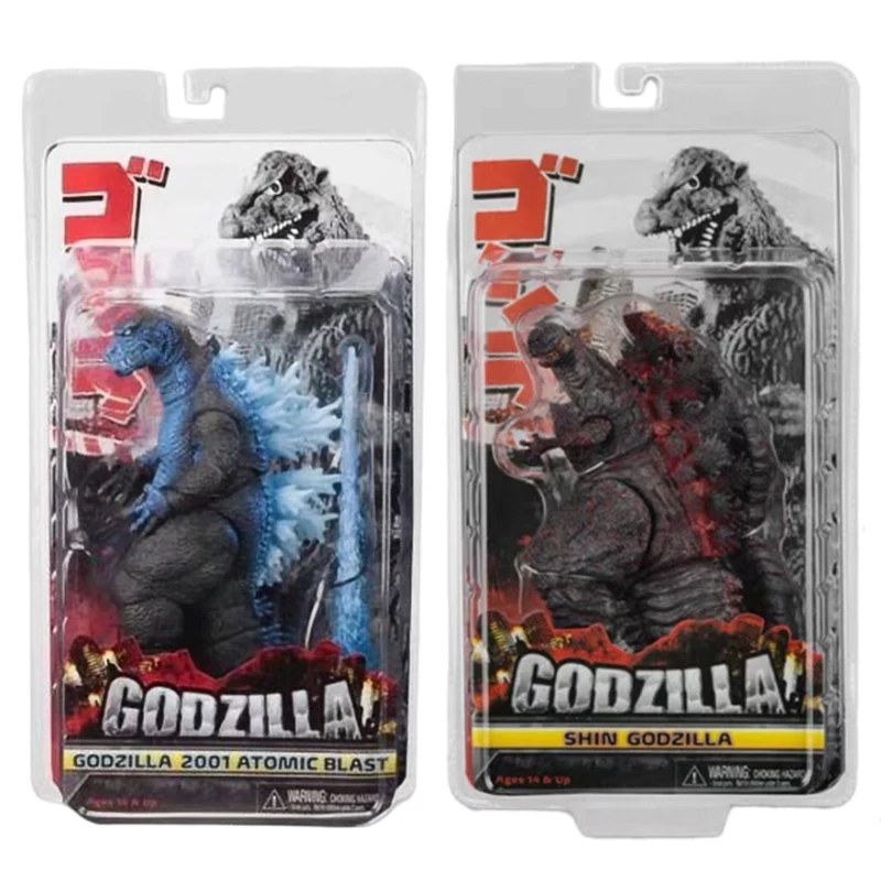 Anime Godzilla 2 Action Figure Toys Neca 2016 Movie Edition 2019 Monster Godzilla Figuras Articolate 18Cm Collection Model Gift