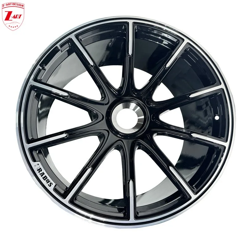 Z-Art 991 Turbo S Cerchio Per Porsche 991 911 Monoblok Ruota In Alluminio Forgiato Per Porsche 911 Gts Turbo S Gt3 Gt2Rs Gt3Rs 2012-2018