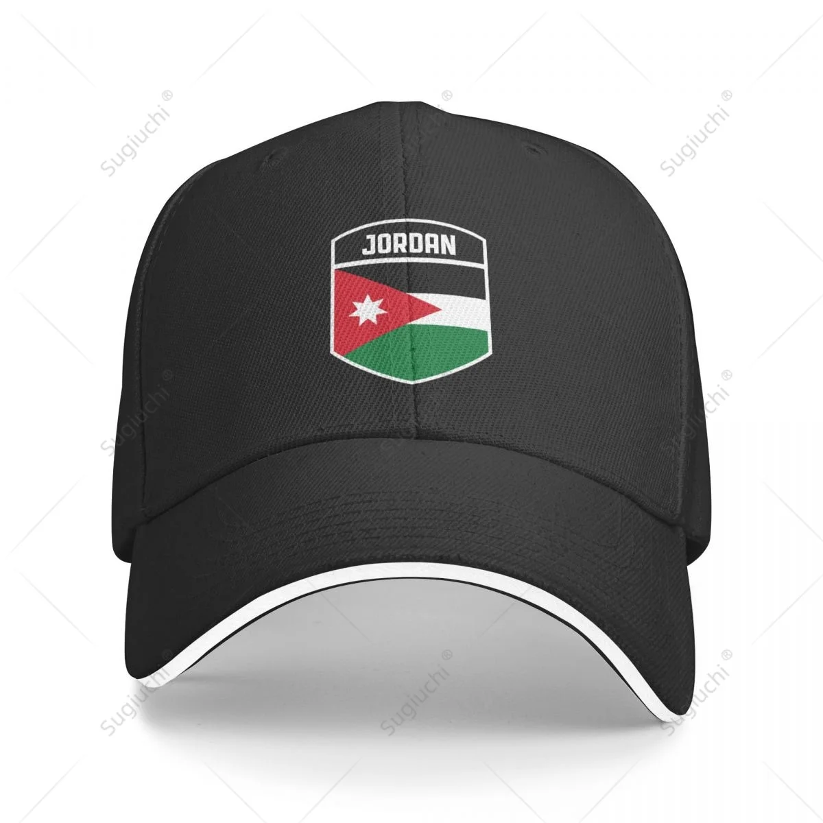 Multifunzione Jordan Flag Shield Sandwich Berretto Da Baseball Uomo Sport Berretti Casual Cappello Da Golf Pesca All'Aperto