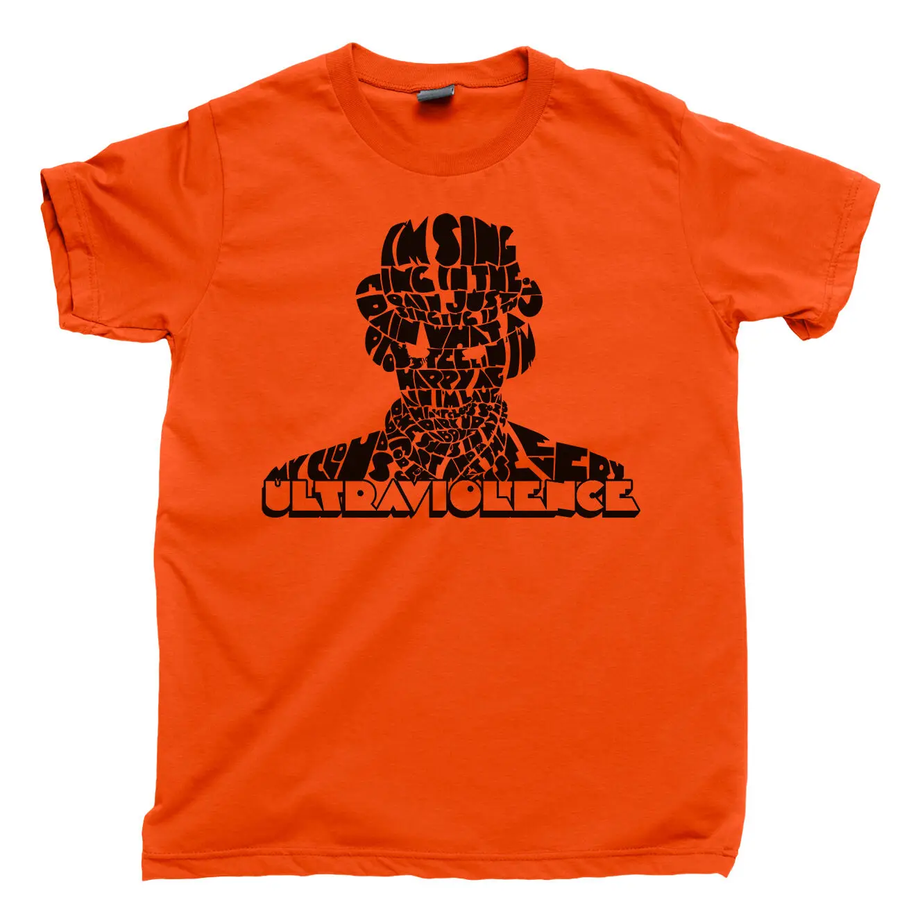 Maglietta Ultraviolence Stanley Kubrick A Clockwork Orange Movie Blu Ray Dvd Maniche Lunghe O Corte