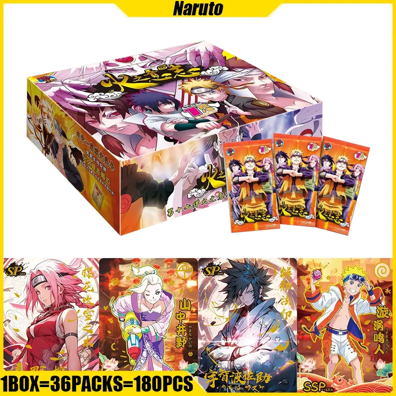 Little Dinosaur 19-1 Naruto Cards Anime Figure Collection Cards Mistery Box Giochi Da Tavolo Giocattoli Regali Di Compleanno Per Ragazzi E Ragazze