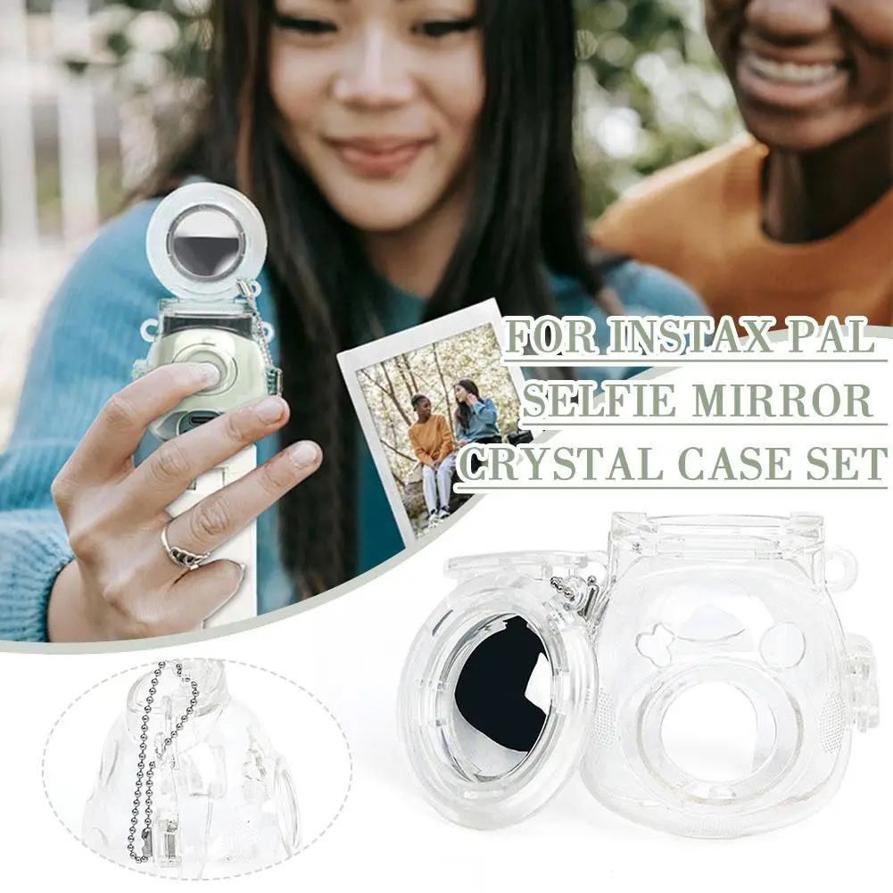 Per Fuji Instax Pal Photo Genie Selfie Mirror Protettivo Antigraffio Protettivo Trasparente Drop-Proof Set W6S7