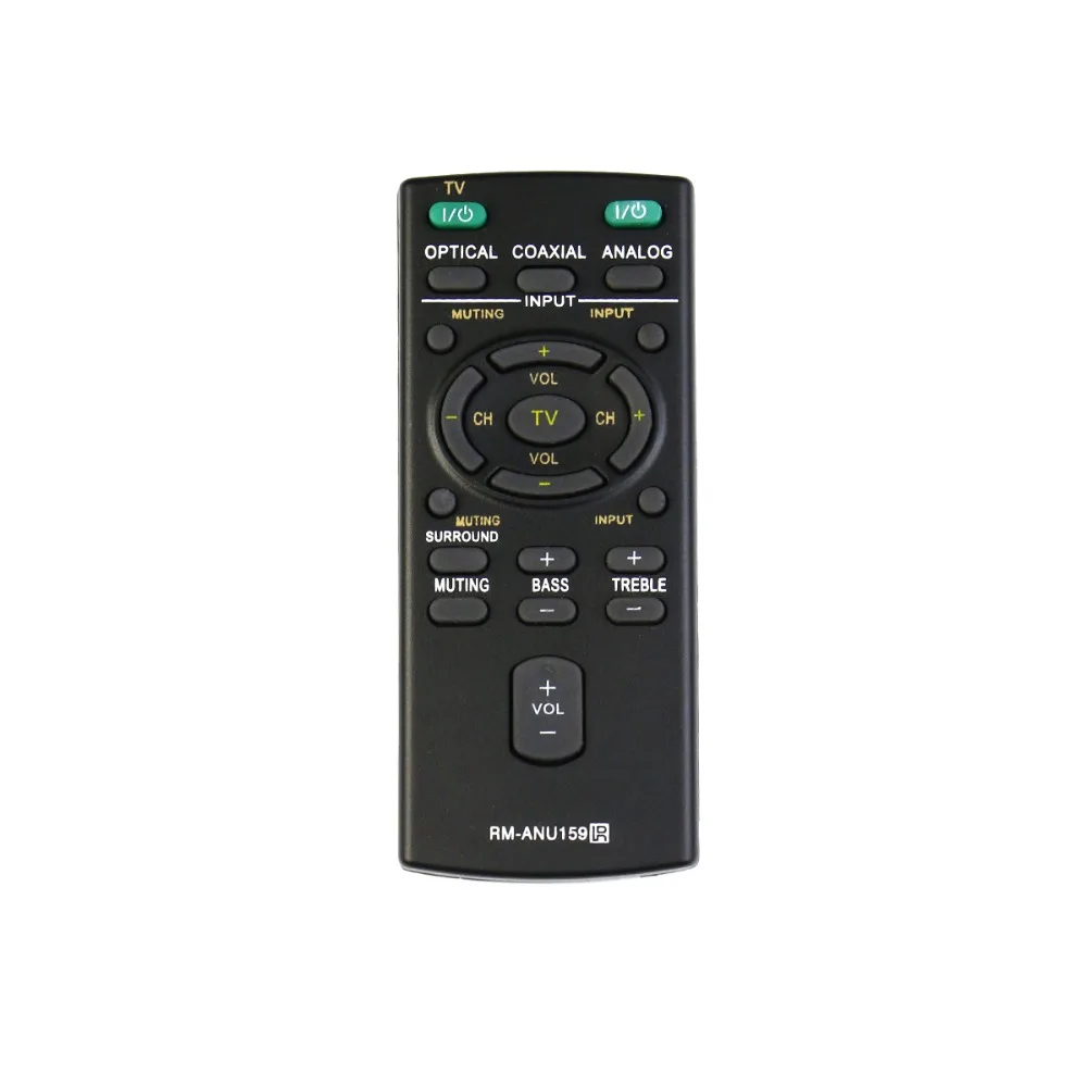 Nuovo Telecomando Rm-Anu159 Rmanu159 Telecomando Per Sistemi Audio Sony Soundbar Ht-Ct60 C Sa-Ct60 Ss-Wct60 Ht-Ct60