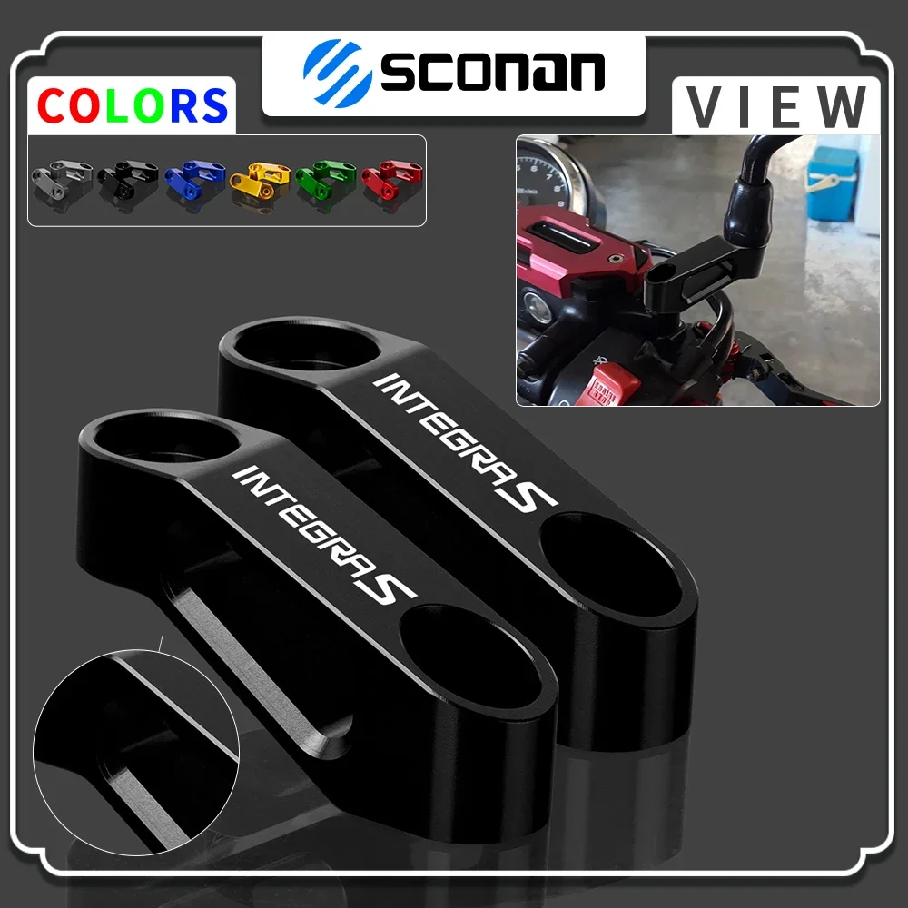 Per Honda Integra Integra 750 Integra S Integra750 Accessori Moto Adattatore Extender Specchietto Retrovisore In Alluminio Cnc