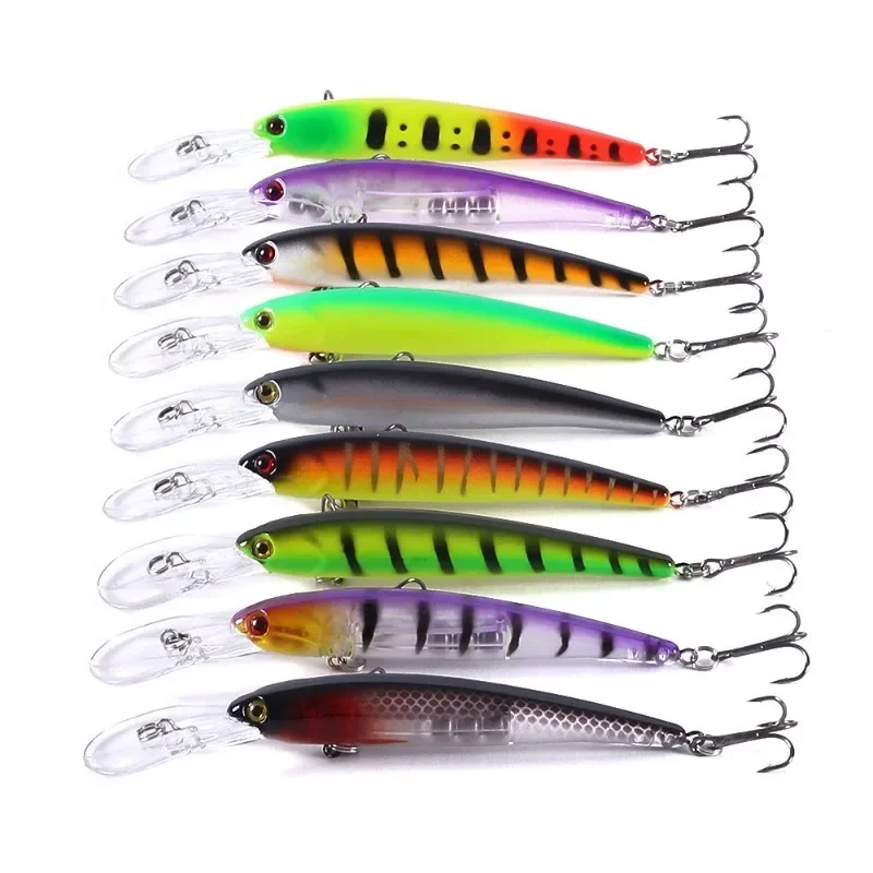 Mino Hover Luya Long Throw Flutter Swim Slow Sink Stream Milo Fresh Water Trolling Sink Pencil Utility
