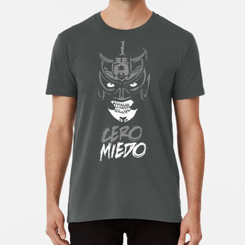 Cero Miedo-Pentagono Dark Lucha Underground Wrestler T Shirt Cero Miedo Luchador Lucha Underground Wrestling Wrestler