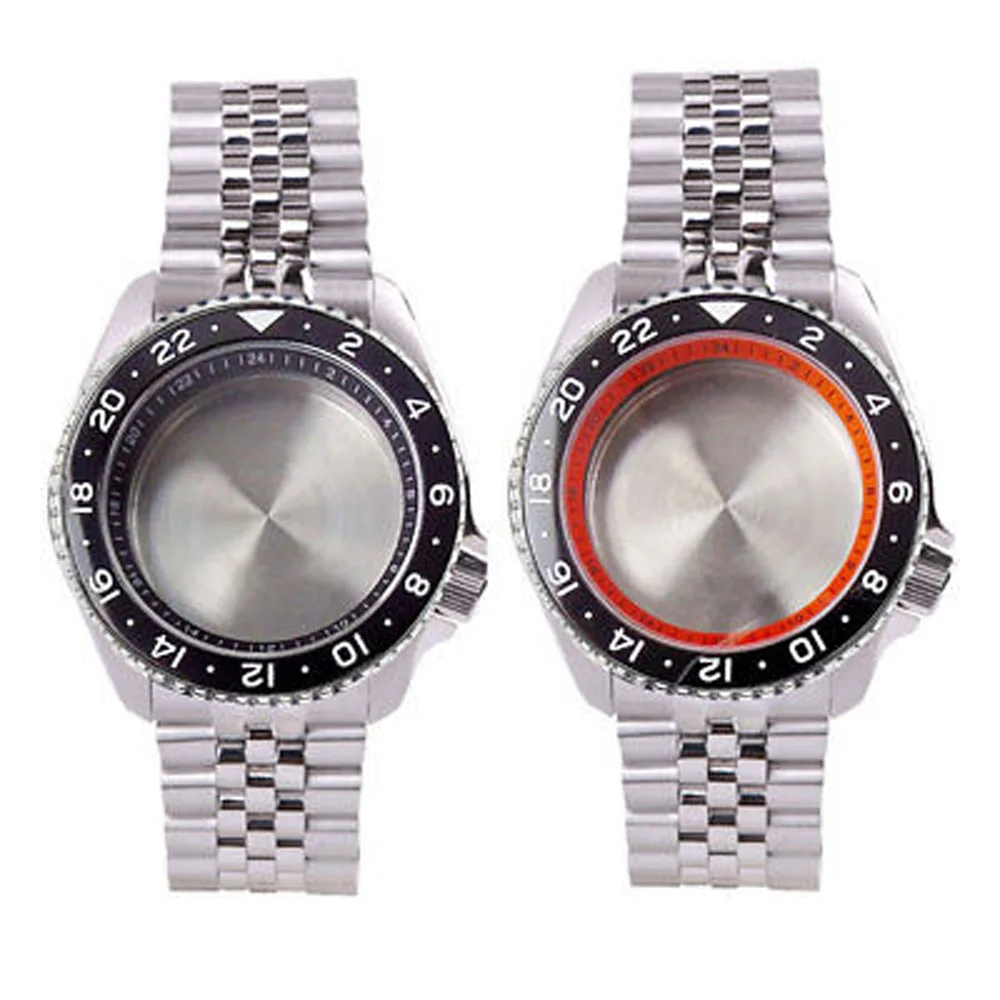 20Atm 41Mm Cassa Dell'Orologio In Vetro Zaffiro Adatta Skx 007 Nh34 0 Nh35 Nh36 2824 Ssk 001