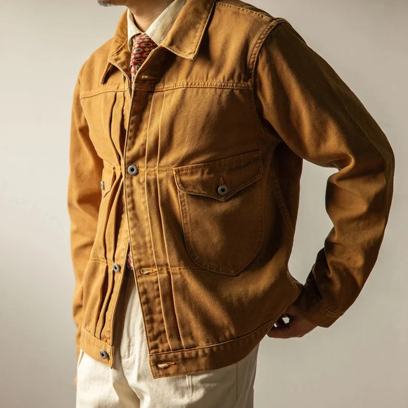Red Tornado Ranch Hand Duck Jacket 12Oz Canvas Vintage Menswear Washed