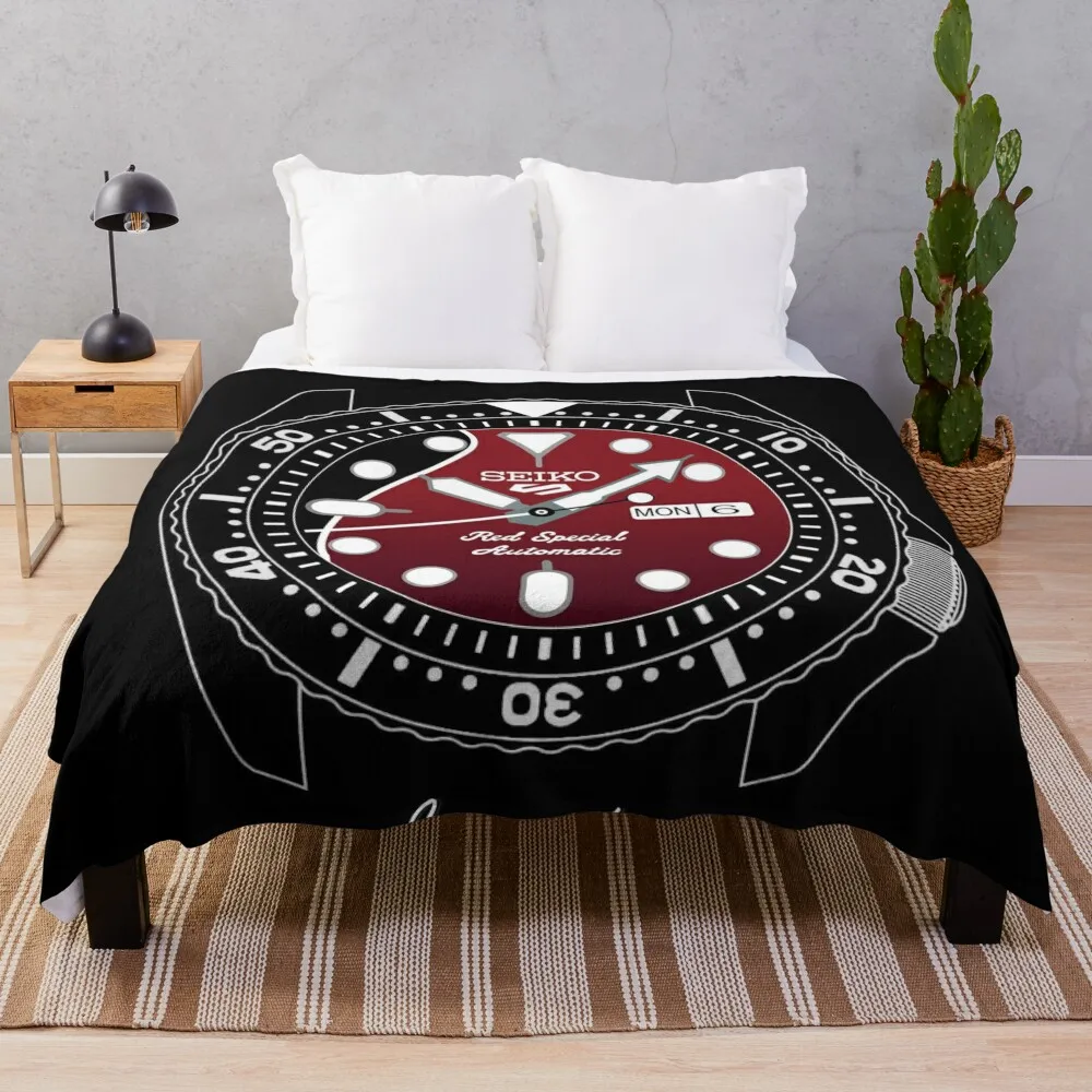 Seiko 5 Brian May Red Special Throw Coperta Softest Coperta Plaid