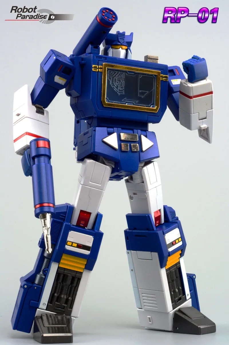 Hot In Stock Ventagli Di Trasformazione Giocattoli Ft-02 Rp01 Soundwave Rp-01B Ft-02B Tape Frenzy Laser Bird Rp-01 Ft02 Rp01B Action Figure
