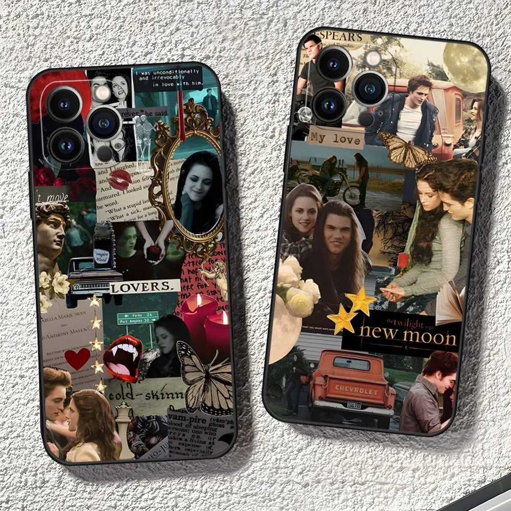 Phone Case For Edward Iphone 11 Pro Custom Pictures Tv Cullen Isabella Max 12 Mini 13 14 X Xr Xs 6 6S 8 7 Plus Twilight Silicone Soft Cover
