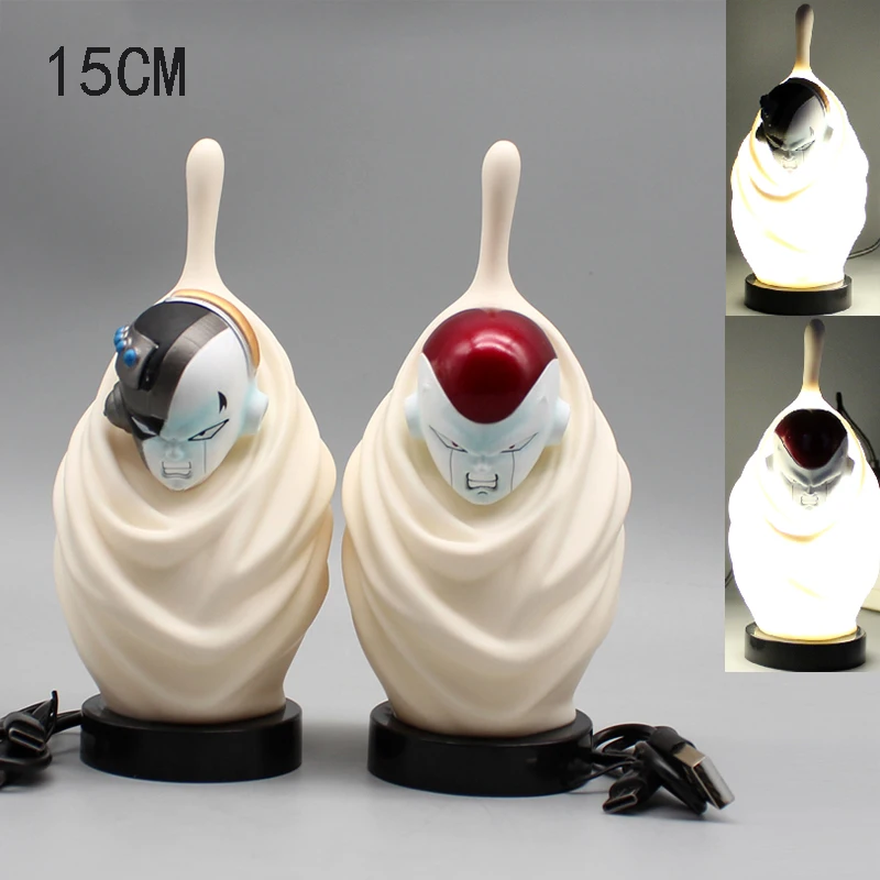 15Cm Anime Freezer Action Figure Light Dragon Ball Z Figurine Frieza Night Light Capulo Model Pvc Desktop Ornaments Regali Giocattoli