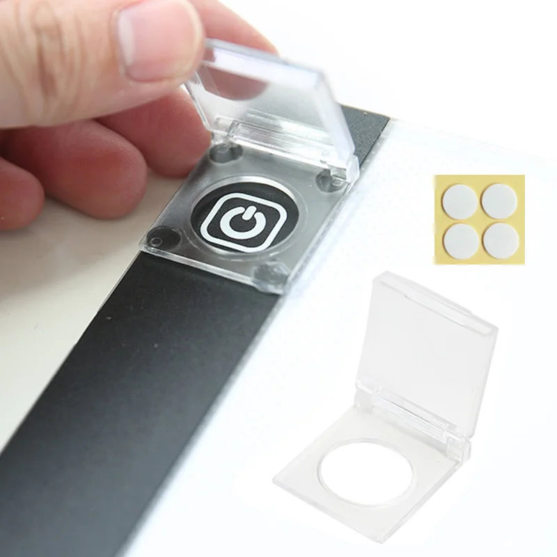 1/3/5Pcs Diamond Painting Light Pad Accessori Switch Cover Diamond Art Light Pad Touch Button Protector Cover Per Light Table