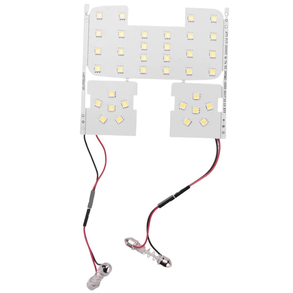 Led Dc12V Car Reading Interior Light Panel Dome Light Per Kia Rio K2 2006-2017 Hyundai Solaris