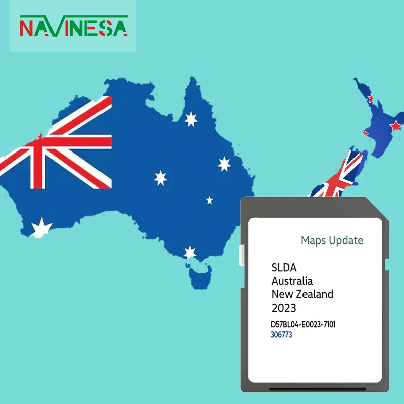 Sat Navi Sd Card 8Gb Gps Per Suzuki Baleno/Ignis/Jimny/Sx4 S-Cross/Vitara/Swift Car Sat Nav Sd Card Australia Mappe Della Nuova Zelanda
