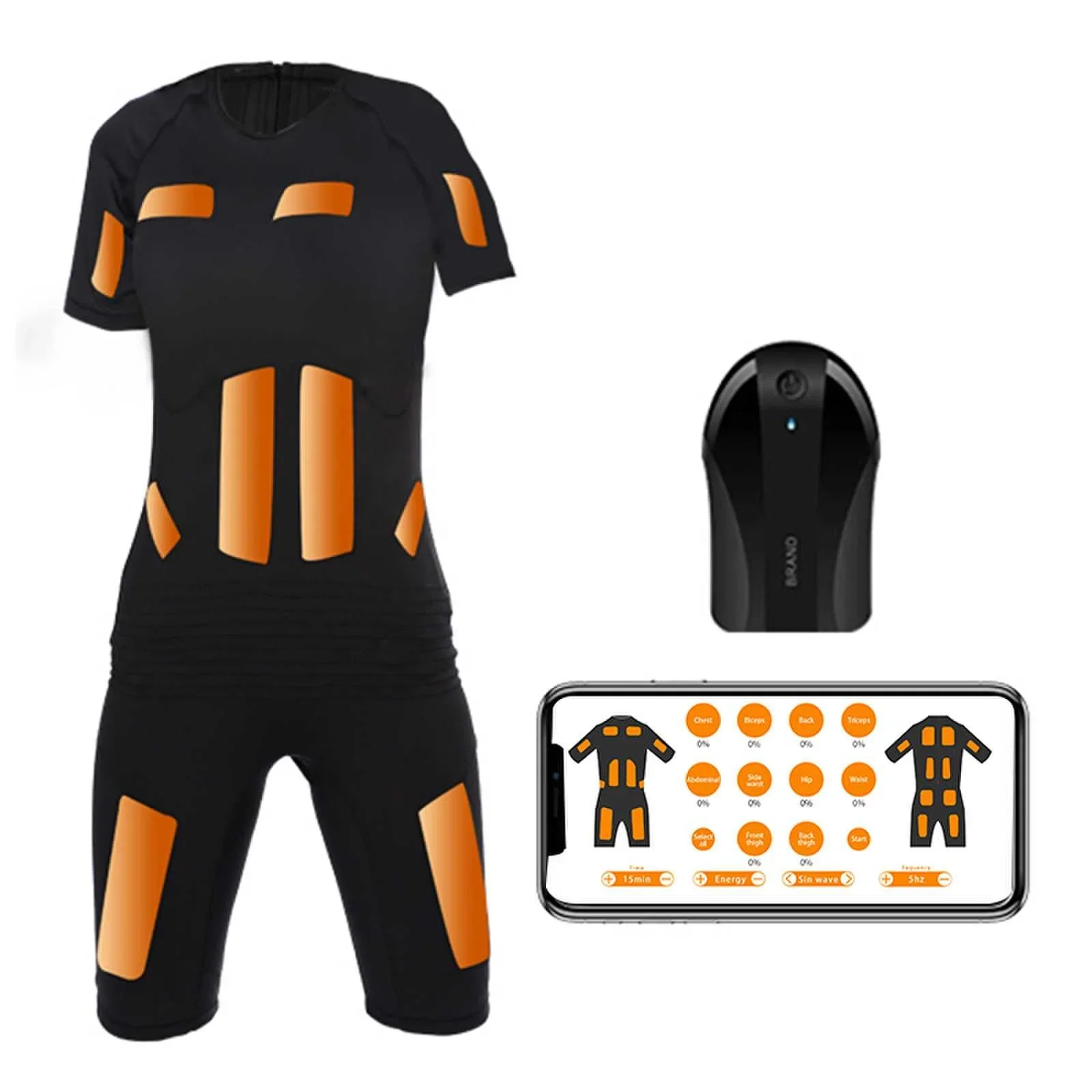 Body Sculpting Fitness Trainer Dimagrante Stimolazioni Muscolari Professionali Super Cool Ems Suits Gym Ems Training Suit Wireless